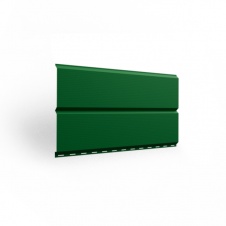 Металлосайдинг Брус Зеленый лист RAL 6002